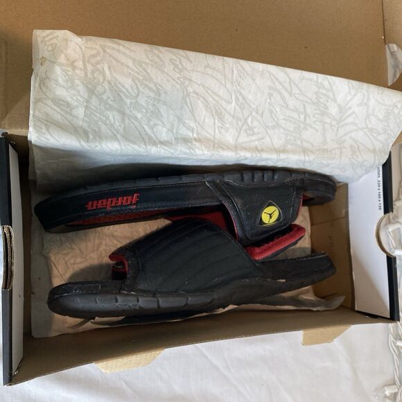 Jordan Hydro XIV Retro Slides Mens Sz 9 In Original Box Collectors Memorabilia - Picture 14 of 15